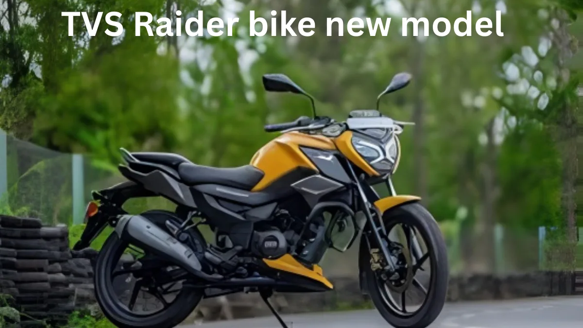 TVS Raider bike new model