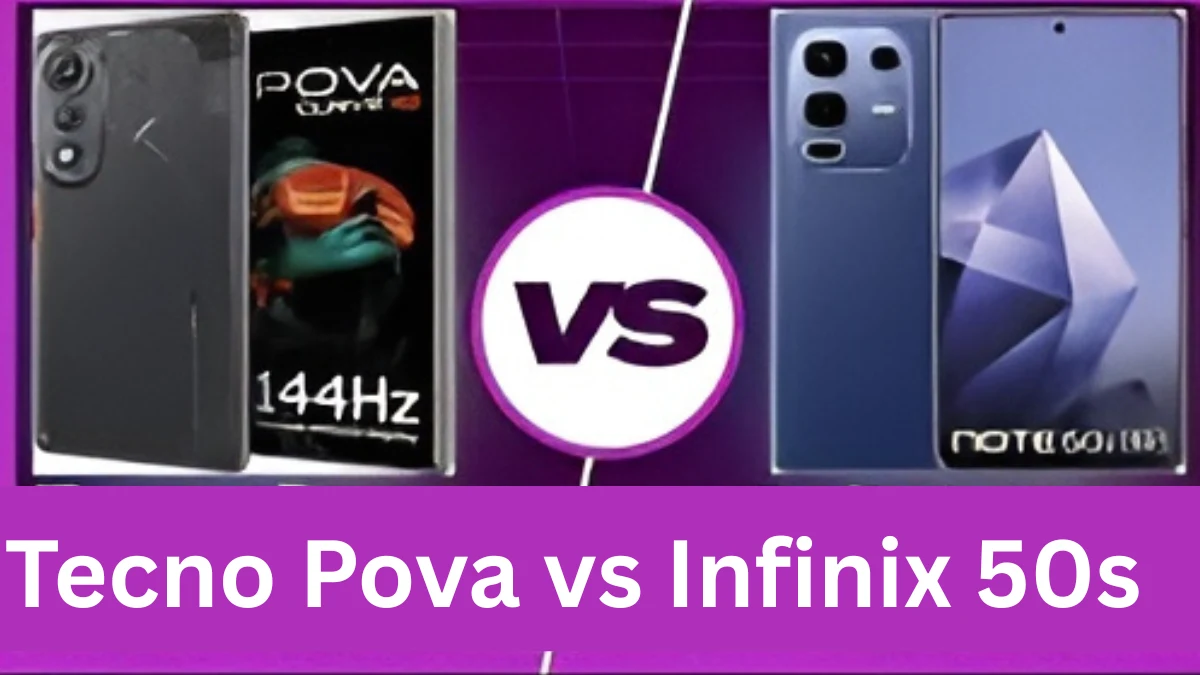 Tecno Pova vs Infinix 50s