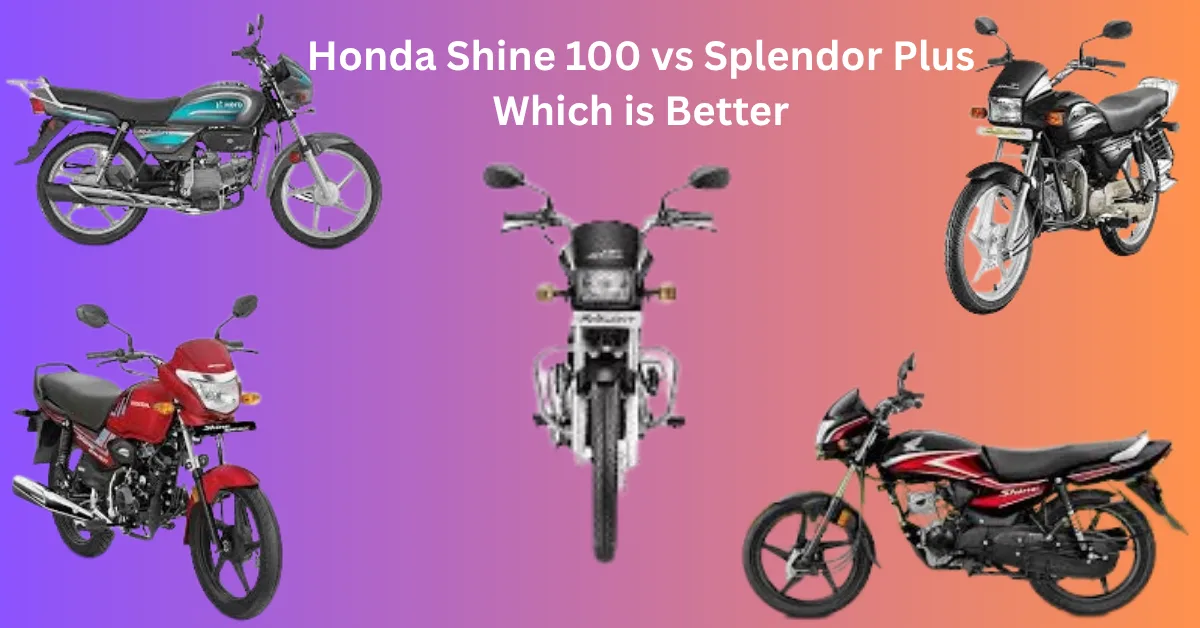 Honda Shine 100 vs Splendor Plus Which is Better
