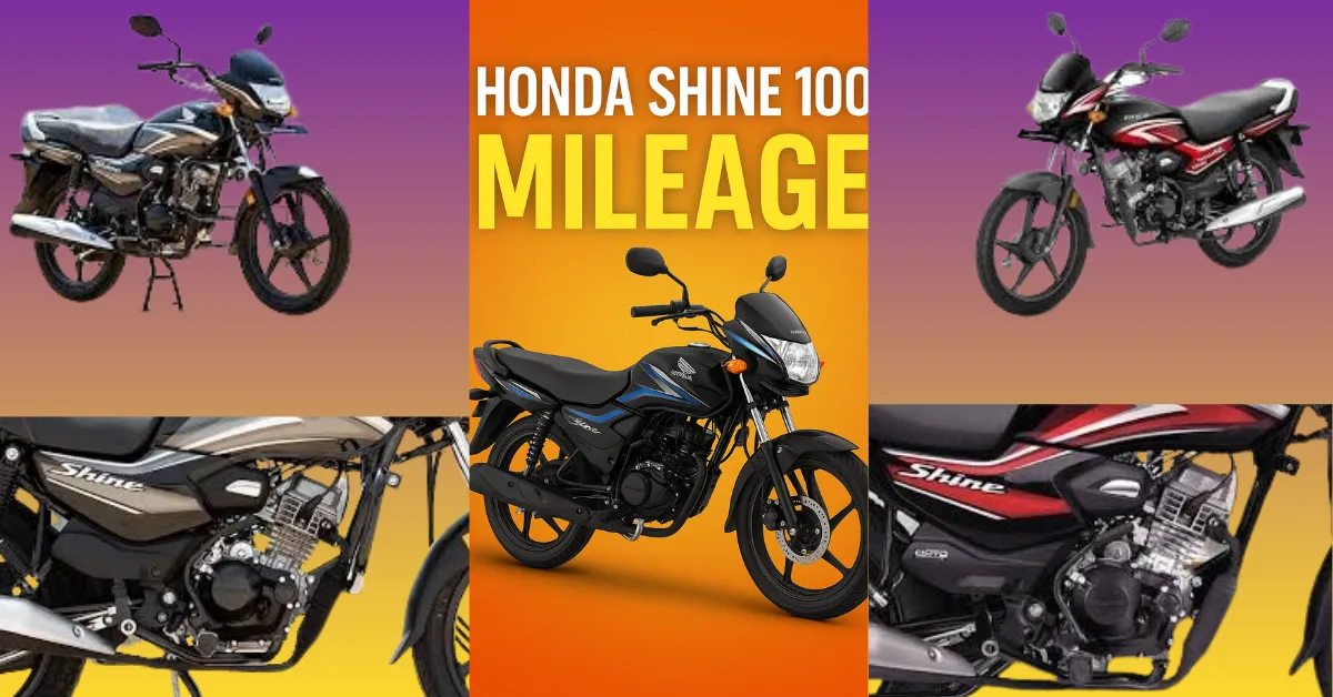 Honda Shine 100 cc Mileage