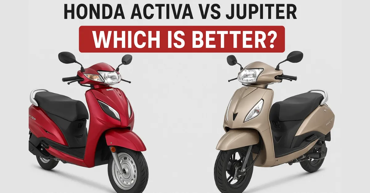 Honda Activa vs Jupiter Which Is Better