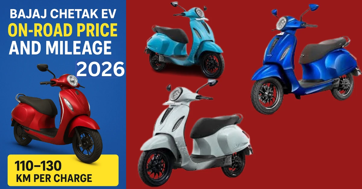Bajaj Chetak EV On-Road Price and Mileage