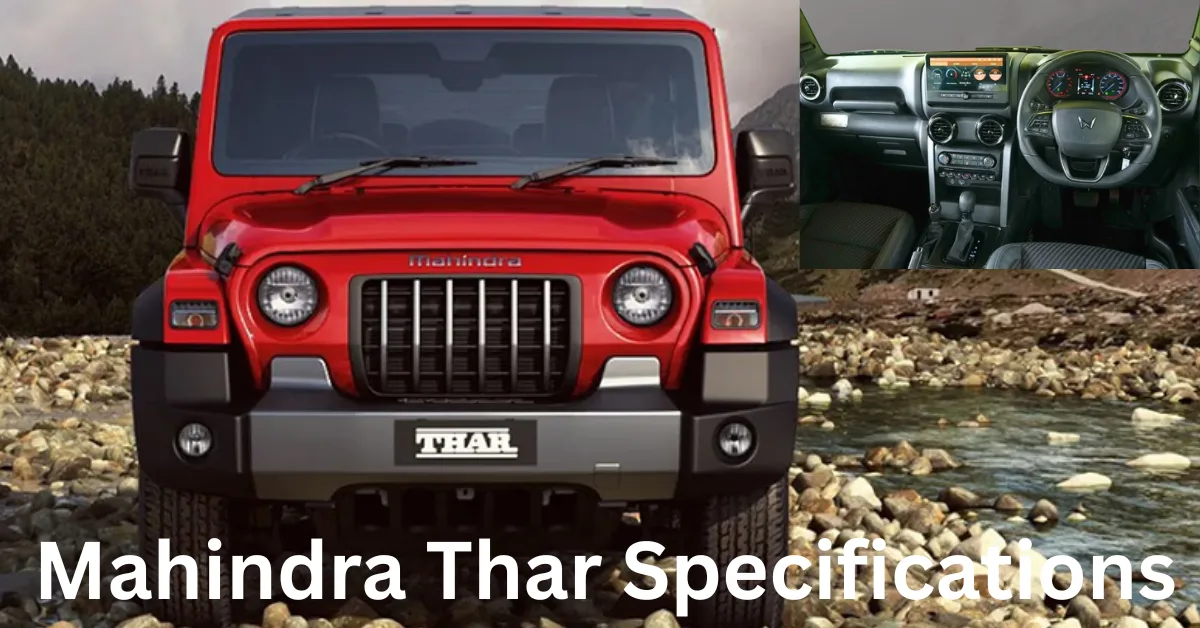 Mahindra Thar Specifications