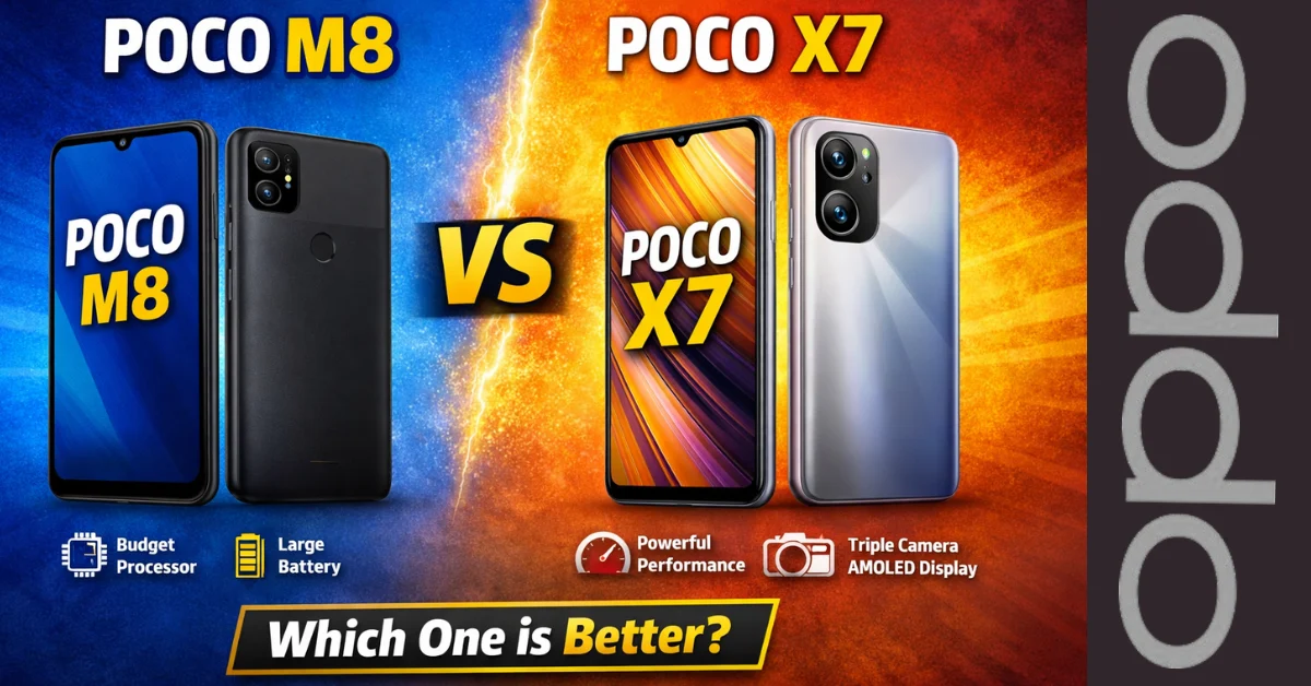 Poco M8 vs Poco X7