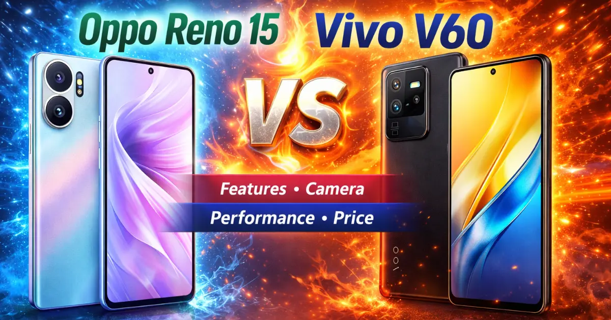 Oppo Reno 15 vs Vivo V60