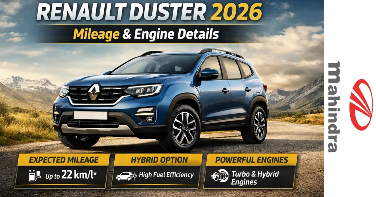 Renault Duster 2026 Mileage